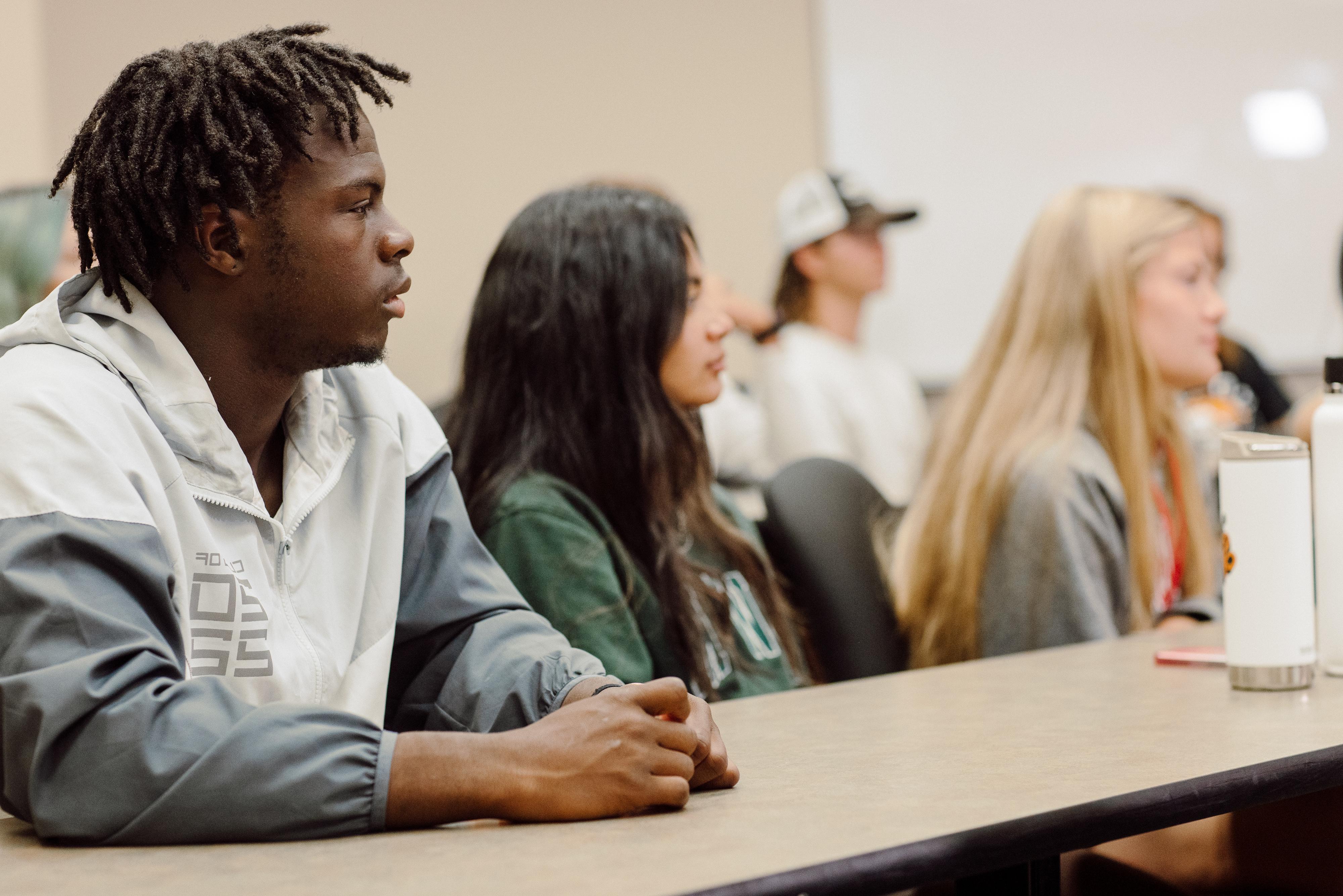 Students in classroom